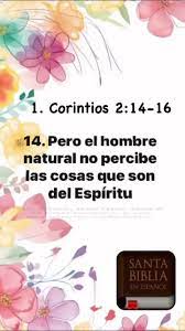 1. Corintios 2:14-16 #Biblia | TikTok